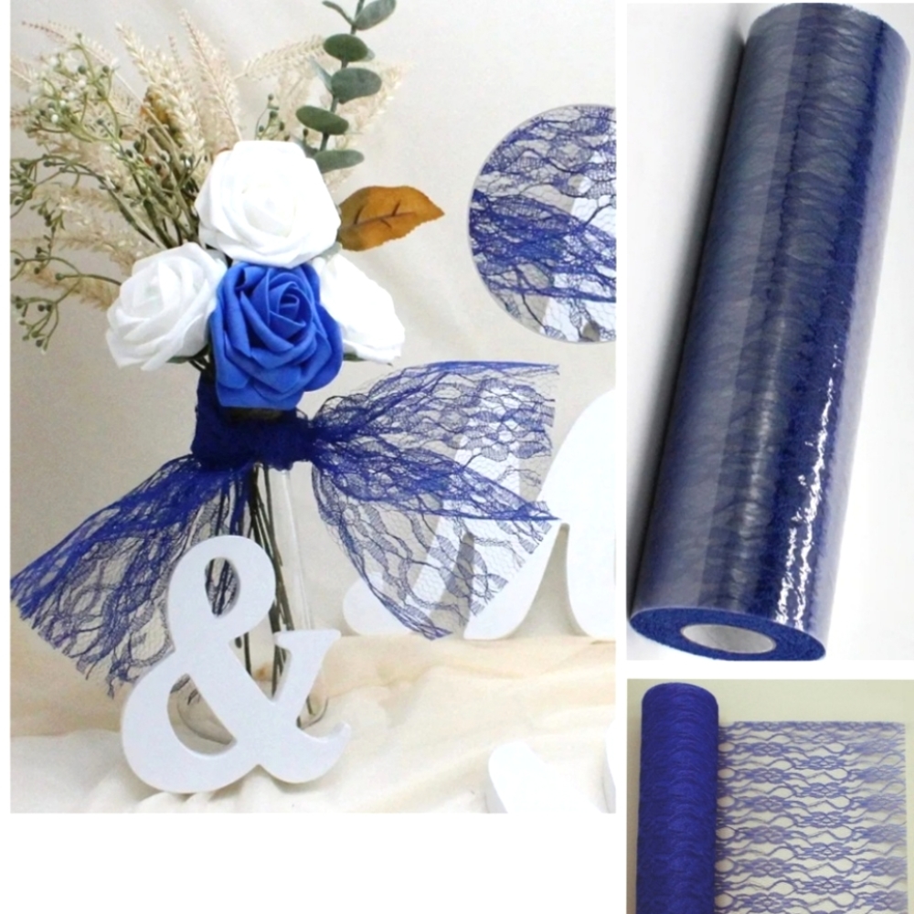 Nwt Vintage Lace Roll Table Runner Decoration Crafts Party Wedding Sewing Wrap